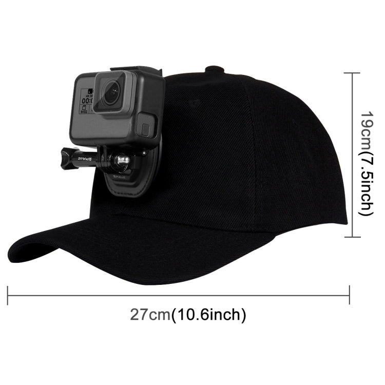 PULUZ Baseball Hat with J-Hook Buckle Mount & Screw for GoPro, DJI OSMO Action and Other Action Cameras, Baseball Hat Black Color, Baseball Hat Red Color, Baseball Hat Dark Blue Color, Baseball Hat Black (US Stock), Baseball Hat Red (US Stock)         ...