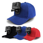 PULUZ Baseball Hat with J-Hook Buckle Mount & Screw for GoPro, DJI OSMO Action and Other Action Cameras, Baseball Hat Black Color, Baseball Hat Red Color, Baseball Hat Dark Blue Color, Baseball Hat Black (US Stock), Baseball Hat Red (US Stock)         ...