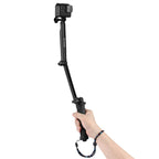 PULUZ 3-Way Grip Foldable Tripod Selfie-stick Extension Monopod for DJI, Insta360, GoPro and Other Action Cameras, Length: 20-58cm, Length: 20-58cm, Length: 20-58cm(AE)
