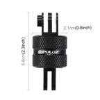 PULUZ 360 Degree Rotation CNC Swivel Pivot Extension Arm Tripod Mount for GoPro, Insta360, DJI and Other Action Cameras, Extension Adapter