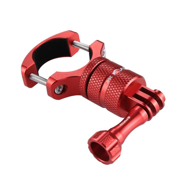 PULUZ 360 Degree Rotation Bike Aluminum Handlebar Adapter Mount with Screw for GoPro, Insta360, DJI and Other Action Cameras, AE Stock (Blue), US Stock (Red), China Stock (Red), US Stock (Blue), China Stock (Blue), US Stock (Black)                     ...