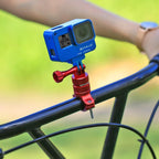 PULUZ 360 Degree Rotation Bike Aluminum Handlebar Adapter Mount with Screw for GoPro, Insta360, DJI and Other Action Cameras, AE Stock (Blue), US Stock (Red), China Stock (Red), US Stock (Blue), China Stock (Blue), US Stock (Black)                     ...