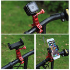 PULUZ 360 Degree Rotation Bike Aluminum Handlebar Adapter Mount with Screw for GoPro, Insta360, DJI and Other Action Cameras, AE Stock (Blue), US Stock (Red), China Stock (Red), US Stock (Blue), China Stock (Blue), US Stock (Black)                     ...