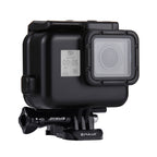 PULUZ 60m Waterproof Housing Protective Case for GoPro HERO(2018) / HERO7 Black /6 /5, with Buckle Basic Mount & Screw, No Need to Remove Lens, 2 in 1 for HERO5, 2 in 1 for HERO5 (AE)