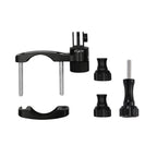 PULUZ 360 Degree Rotation Bike Aluminum Handlebar Adapter Mount with Screw for GoPro, Insta360, DJI and Other Action Cameras, Handlebar Adapter Mount 2
