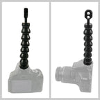 PULUZ Flexible Flashlight Strobe Holder Hot Shoe Mount to YS Head Adapter