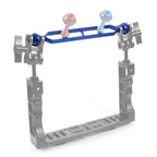 PULUZ 9.0 inch 22.8cm Aluminum Alloy Dual Balls Arm, Ball Diameter: 25mm, 9.0 inch (Black), 9.0 inch (Blue), 9.0 inch (Red)