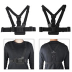 PULUZ Adjustable Body Mount Belt Chest Strap with J Hook Mount & Long Screw for GoPro, Insta360, DJI and Other Action Cameras, Chest Strap
