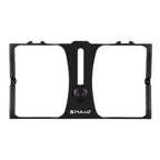 PULUZ Vlogging Live Broadcast Smartphone Video Rig Filmmaking Recording Handle Stabilizer Bracket for iPhone, Galaxy, Huawei, Xiaomi, HTC, LG, Google, and Other Smartphones, Vlogging Rig, Vlogging Rig(UAE)