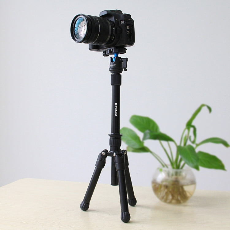 PULUZ Metal Handheld Adjustable Tripod Mount Monopod Extension Rod for DSLR & SLR Cameras, Adjustable Tripod