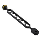 PULUZ 8 inch 20.3cm Aluminum Alloy Ball Arm for Underwater Torch / Video Light, Ball Diameter: 2.5cm, 8 inch Single Ball