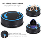 PULUZ 15cm USB Electric Rotating Turntable Display Stand Video Shooting Props Turntable for Photography, Load 1-5kg, 15cm Load 1-5kg Black, 15cm Load 1-5kg White