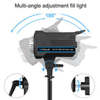 PULUZ 220V 120W Studio Video Light Dual Color Temperature Built-in Dissipate Heat System with Remote Control, 120W 2700K-6500K UK Plug, 120W 2700K-6500K US Plug, 120W 2700K-6500K AU Plug, 120W 2700K-6500K EU Plug