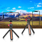 PULUZ 360 Degree Panoramic Metal Tripod Ball Head Adapter, 360 Panorama (Red)