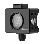 PULUZ Housing Shell CNC Aluminum Alloy Protective Cage with 37mm UV Lens & Base Mount & Screw for Sony RX0, Cage Kits Black(AE), Cage Kits Black