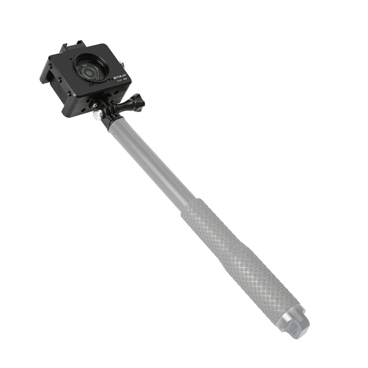 PULUZ Housing Shell CNC Aluminum Alloy Protective Cage with 37mm UV Lens & Base Mount & Screw for Sony RX0, Cage Kits Black(AE), Cage Kits Black