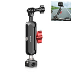 PULUZ Motorcycle Rearview Small Clamp Magic Arm Rod Mount, Small Clamp