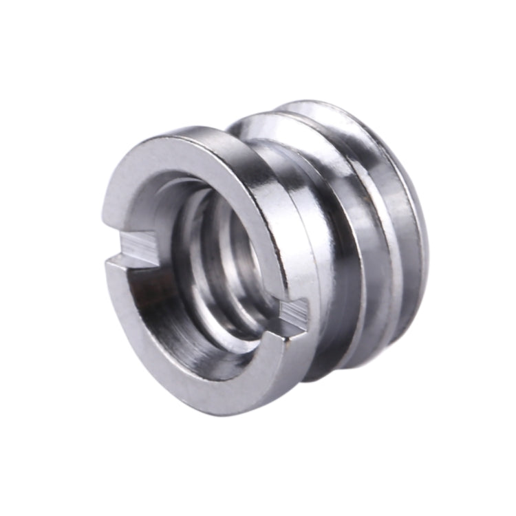 PULUZ 1/4 inch Female Thread to 3/8 inch Male Thread Adapter Screw, 1/4 Female to 3/8 Male