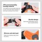 PULUZ Motorcycle Helmet Chin Strap Belt Mount for GoPro, Insta360, DJI and Other Action Cameras, Helmet Chin Strap