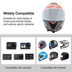 PULUZ Motorcycle Helmet Chin Strap Belt Mount for GoPro, Insta360, DJI and Other Action Cameras, Helmet Chin Strap