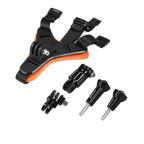 PULUZ Motorcycle Helmet Chin Strap Belt Mount for GoPro, Insta360, DJI and Other Action Cameras, Helmet Chin Strap