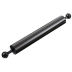 PULUZ 14.56 inch 37cm Length 40mm Diameter Dual Balls Carbon Fiber Floating Arm, Ball Diameter: 25mm, Buoyancy: 300g, 14 inch 300g Buoyancy