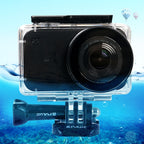 PULUZ 45m Underwater Acrylic Plexiglass Waterproof Housing Diving Case for Xiaomi Mijia Small Camera, with Buckle Basic Mount & Screw, For Mijia Small Camera