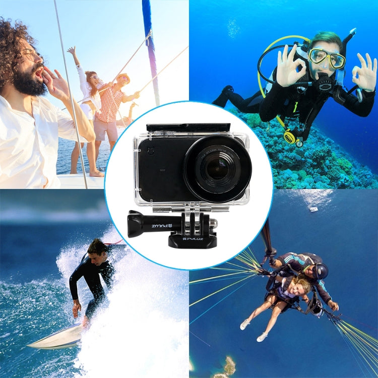 PULUZ 45m Underwater Acrylic Plexiglass Waterproof Housing Diving Case for Xiaomi Mijia Small Camera, with Buckle Basic Mount & Screw, For Mijia Small Camera