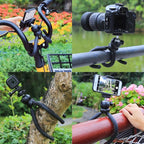 PULUZ Mini Octopus Flexible Tripod Holder with Ball Head for DJI, Insta360, GoPro and Other Action Cameras, SLR Cameras, Cellphone, Size: 25cmx4.5cm, 25cm Tripod(US), 25cm Tripod