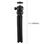 PULUZ Mini Octopus Flexible Tripod Holder with Ball Head for DJI, Insta360, GoPro and Other Action Cameras, SLR Cameras, Cellphone, Size: 25cmx4.5cm, 25cm Tripod(US), 25cm Tripod
