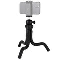 PULUZ Mini Octopus Flexible Tripod Holder with Ball Head for SLR Cameras, DJI, Insta360, GoPro and Other Action Cameras, Cellphone, Size:30cmx5cm, 30cm Tripod