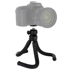 PULUZ Mini Octopus Flexible Tripod Holder with Ball Head for SLR Cameras, DJI, Insta360, GoPro and Other Action Cameras, Cellphone, Size:30cmx5cm, 30cm Tripod