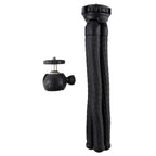 PULUZ Mini Octopus Flexible Tripod Holder with Ball Head for SLR Cameras, DJI, Insta360, GoPro and Other Action Cameras, Cellphone, Size:30cmx5cm, 30cm Tripod