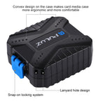 PULUZ 11 in 1 Memory Card Case for 3SIM + 2XQD + 2CF + 2TF + 2SD Card, 11 in 1