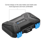 PULUZ 27 in 1 Memory Card Case for 4CF + 8SD + 9TF + 1Card PIN + 1Standard SIM + 2Micro-SIM + 2Nano-SIM, 27 in 1, 27 in 1 (US), 27 in 1(AE)