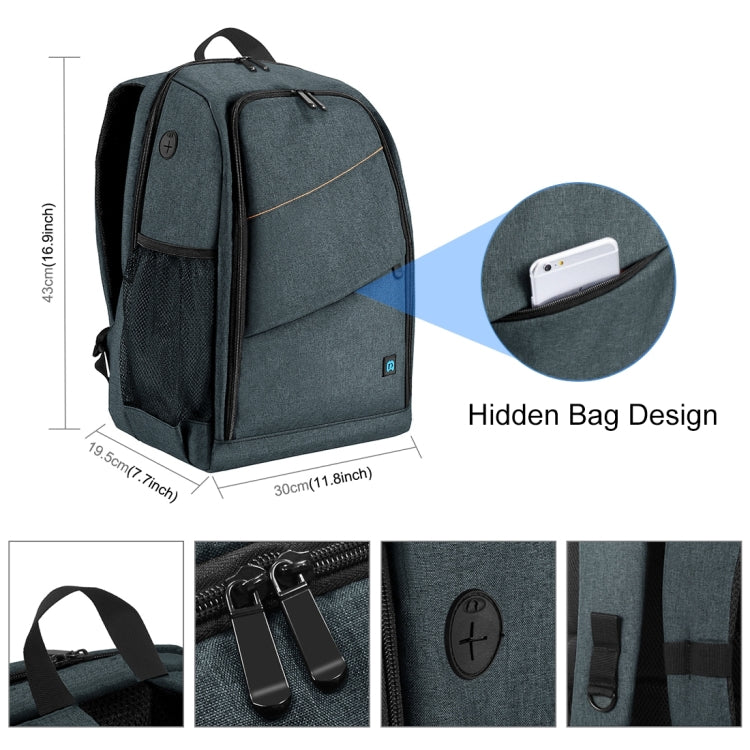 PULUZ Outdoor Portable Waterproof Scratch-proof Dual Shoulders Backpack Handheld PTZ Stabilizer Camera Bag with Rain Cover for Digital Camera, DJI Ronin-SC / Ronin-S, Backpack(Black RU), Backpack(Grey RU), Backpack(Grey), Backpack(Blue), Backpack(Black...