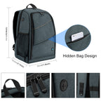 PULUZ Outdoor Portable Waterproof Scratch-proof Dual Shoulders Backpack Handheld PTZ Stabilizer Camera Bag with Rain Cover for Digital Camera, DJI Ronin-SC / Ronin-S, Backpack(Black RU), Backpack(Grey RU), Backpack(Grey), Backpack(Blue), Backpack(Black...