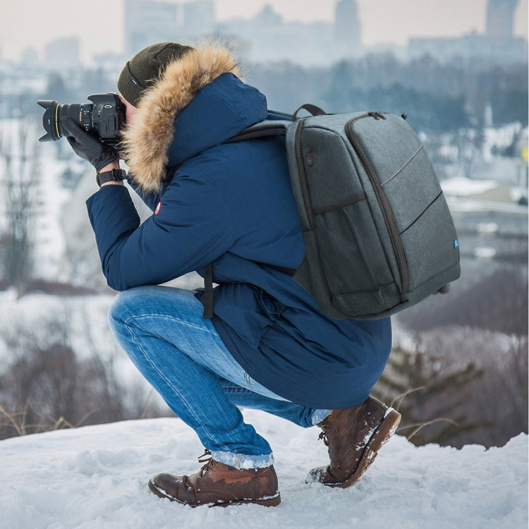 PULUZ Outdoor Portable Waterproof Scratch-proof Dual Shoulders Backpack Handheld PTZ Stabilizer Camera Bag with Rain Cover for Digital Camera, DJI Ronin-SC / Ronin-S, Backpack(Black RU), Backpack(Grey RU), Backpack(Grey), Backpack(Blue), Backpack(Black...