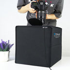 PULUZ 30cm Folding Ring Light Photo Lighting Studio Shooting Tent Box Kit with 6 Colors Black / White / Orange / Red / Green / Blue Backdrops, 30cm Box Black, 30cm Box Black RU, 30cm Box Green RU, 30cm Box Green