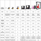 PULUZ 2m 240W 5500K Photo Light Studio Box Kit for Clothes / Adult Model Portrait, 2m Box(US), 2m Box(EU), 2m Box(AU), 2m Box(UK)