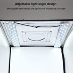 PULUZ 30W 1690LM 60 LEDs SMD 5730 5500K Aluminum Base Light Panel for 60cm Studio Tent, 30W Light Panel