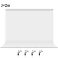PULUZ 3m x 2m Photography Background Thickness Photo Studio Background Cloth Backdrop, 3m x 2m, 3 x 2m