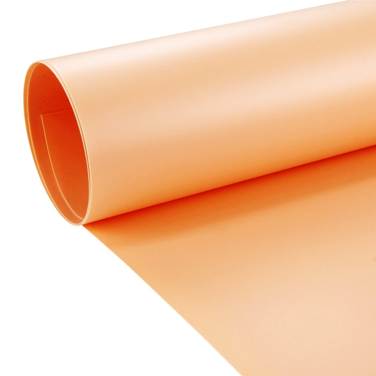 PULUZ Photography Background PVC Paper Kits for Studio Tent Box, Size: 156cm x 80cm, Backdrop 80cm (Black), Backdrop 80cm(Orange), Backdrop 80cm(White)