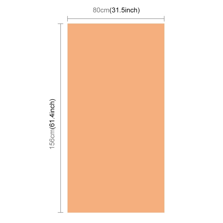 PULUZ Photography Background PVC Paper Kits for Studio Tent Box, Size: 156cm x 80cm, Backdrop 80cm (Black), Backdrop 80cm(Orange), Backdrop 80cm(White)