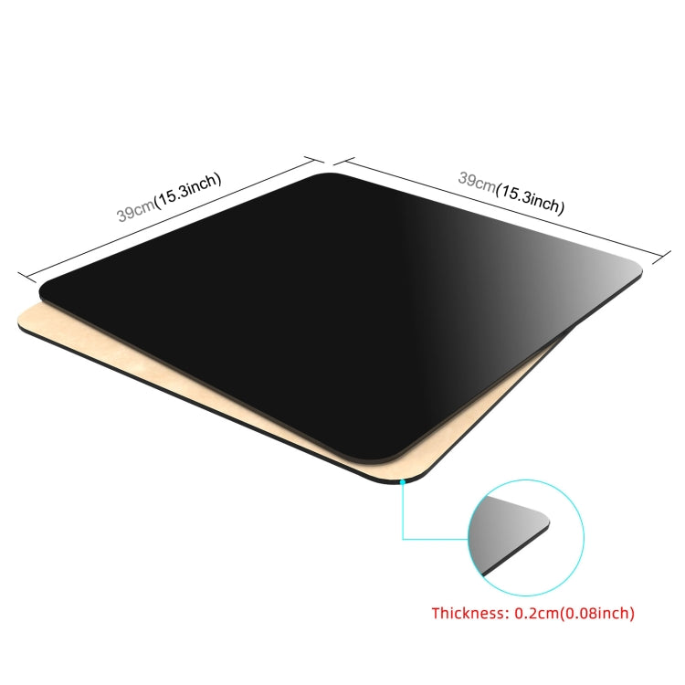 PULUZ 39cm Photography Acrylic Reflective Display Table Background Board, 39cm
