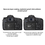 PULUZ 2.5D 9H Tempered Glass Film for Canon 5D Mark III, Compatible with Olympus SH50, Pentax K3 / K3II / 645Z, Sony HX7 / HX9 / HX100 / WX9 / HX30 / HX200 / W670 / W630 / WX100, For Canon 5D Mark III