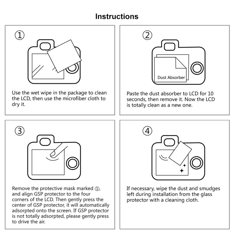 PULUZ 2.5D 9H Tempered Glass Film for Canon EOS 7D Mark II / 7D / N2 / PSN / Nikon V1 / P520 / S9400 / S680 / COOLPIX S6500 / S5200 / Samsung WB35F / OLYMPUS VG170 / 1DIV / Fuji S205 / Casio ZR70 / FC500S, For Canon 7D II