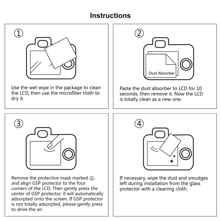 PULUZ 2.5D 9H Tempered Glass Film for Sony A6000, Compatible with Sony A6500 / A5100 / 6100 / A6600 / A5000 / A6400 / A6300 / A3000 / NEX-7/ NEX-6 / NEX-5N / NEX-3N / NEX5C / NEX-C3 / NEX-5T / H400, Panasonic W850K, Olympus TG850 / TG860 / TG870 PM2 / ...