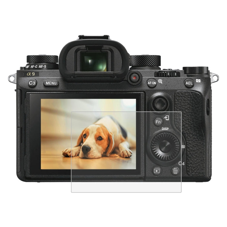 PULUZ 2.5D 9H Tempered Glass Film for Sony ILCE-9 (A9), Compatible with Sony A99 / HX400 / H300 / A99II / A7RIII / A7RII / A77II / WX500 / HX90V / HX7 / HX9 / HX100 / WX9 / HX30 / HX200 / W670 / W630 / WX100, Samsung WB1100 / EX2F, Olympian VH-410     ...