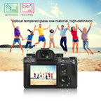 PULUZ 2.5D 9H Tempered Glass Film for Sony ILCE-9 (A9), Compatible with Sony A99 / HX400 / H300 / A99II / A7RIII / A7RII / A77II / WX500 / HX90V / HX7 / HX9 / HX100 / WX9 / HX30 / HX200 / W670 / W630 / WX100, Samsung WB1100 / EX2F, Olympian VH-410     ...